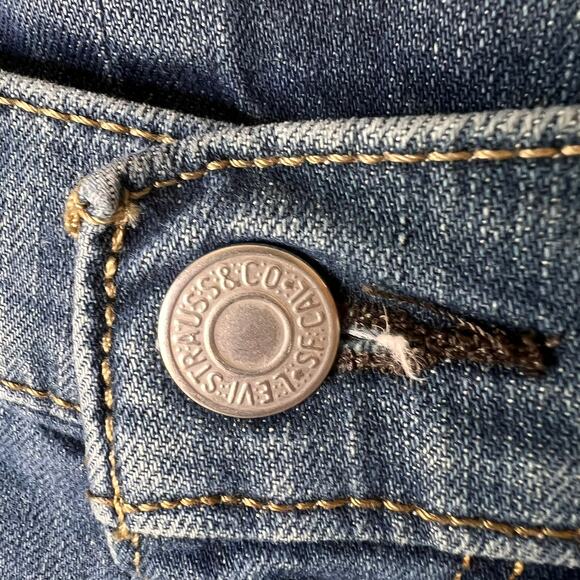 Levis Jeans Mens Size 44 X 36 Medium Wash 559 Relaxed Straight Leg Cotton Blend - Picture 7 of 16